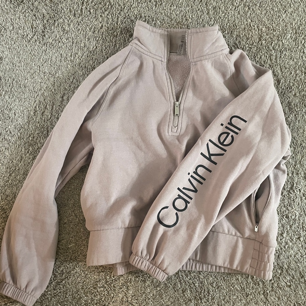 Calvin Klein Performance Lavender Pullover Jacket